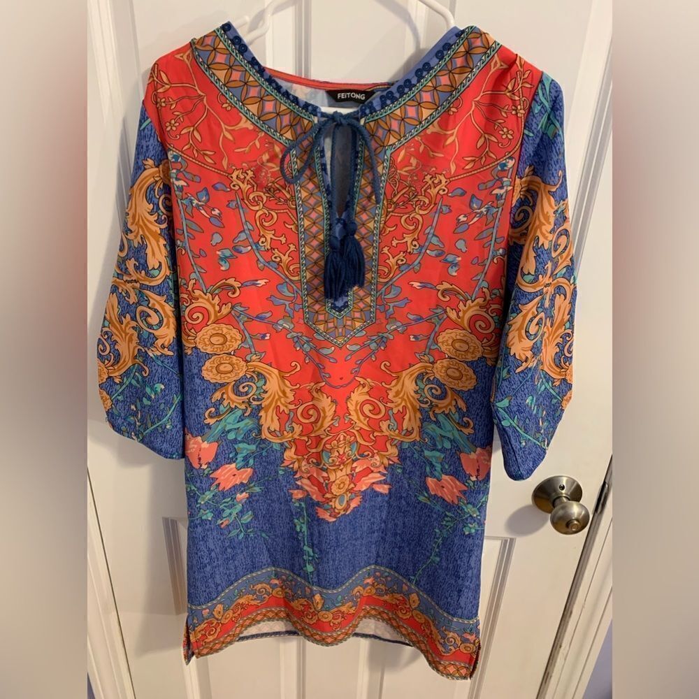 Feitong small boho dress